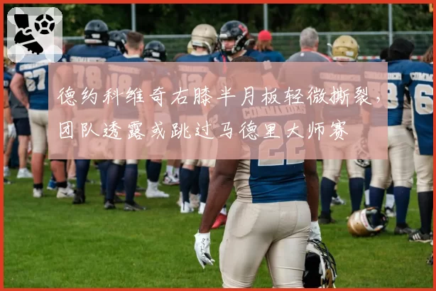 德约科维奇右膝半月板轻微撕裂，团队透露或跳过马德里大师赛